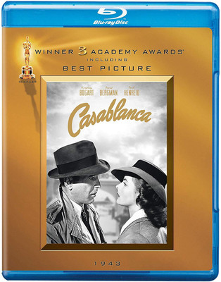 Casablanca (1943) (Winner of 3 Academy Awards: Including Best Picture)(Blu-ray English)
Casablanca (1943) (Winner of 3 Academy Awards: Including Best Picture)(Blu-ray English)