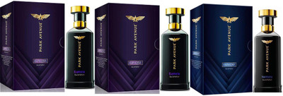 Park Avenue EDP Perfume 2 Euphoria + 1 Harmony 100ml x 3 Pack Of 3 Eau de Parfum - 300 ml(For Men & Women)
Park Avenue EDP Perfume 2 Euphoria + 1 Harmony 100ml x 3 Pack Of 3 Eau de Parfum - 300 ml(For Men & Women)