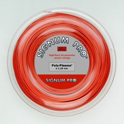 Signum Pro Poly Plasma 1.33mm- 200m Reel 1.33 Tennis String - 200 m(Orange)