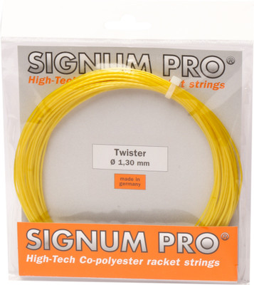 Signum Pro Twister 1.30mm- 12m 1.30 Tennis String - 12 m(Yellow)