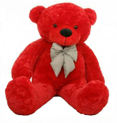 TANISH SOFT TOYS 3 FEET RED SOFT & CUTE TEDDY BEAR - 92 cm(Red)