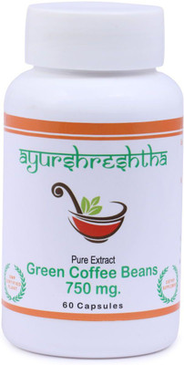 Ayurshreshtha Green Coffee Bean Extract Capsules Weight Loss For Men And Women 60 Veg Capsules(60 No)
Ayurshreshtha Green Coffee Bean Extract Capsules Weight Loss For Men And Women 60 Veg Capsules(60 No)