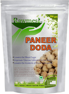 Rawmest Paneer Dodi / Indian Rennet/Withania Coagulans Diabetic & Weight Loss Herb(400 g)
Rawmest Paneer Dodi / Indian Rennet/Withania Coagulans Diabetic & Weight Loss Herb(400 g)