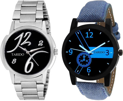 Tarido TD1227SM01-TD1529NL01 New Exploded Silver Chain & Blue jeans fabric strap watches for men & boys Watch - For Men
Tarido TD1227SM01-TD1529NL01 New Exploded Silver Chain & Blue jeans fabric strap watches for men & boys Watch - For Men