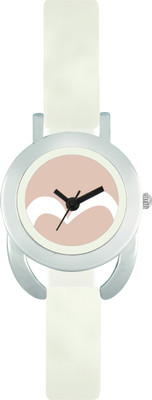 Shivam Retail Valentime 0020 White Watch - For Girls