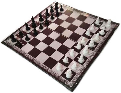 Qweezer 33 Cm Chess Game Sports Chess Mat & Chess Board With Coins Plastic Board Game 33 cm Chess Board(White, Black)
Qweezer 33 Cm Chess Game Sports Chess Mat & Chess Board With Coins Plastic Board Game 33 cm Chess Board(White, Black)
