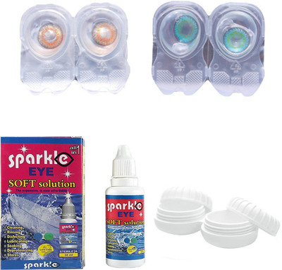 Sparkle Eye Combo Pack Choco Brown & Royal Aqua Monthly(0, Colored Contact Lenses, Pack of 4)
Sparkle Eye Combo Pack Choco Brown & Royal Aqua Monthly(0, Colored Contact Lenses, Pack of 4)