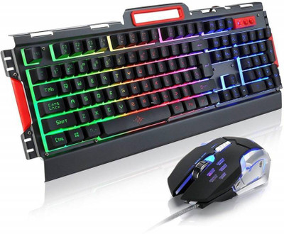 XBOLT Premium Quality LED light 4000DPI Wired Gaming Mouse Wired USB Gaming Keyboard(Black)
XBOLT Premium Quality LED light 4000DPI Wired Gaming Mouse Wired USB Gaming Keyboard(Black)