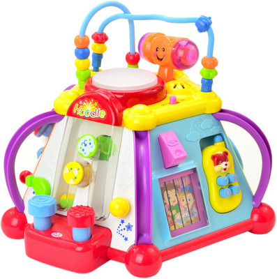 Wishkey Activity Pyramid Happy Small World Music and Light Toys with Dynamic Games For Interactive Learning and Play(Multicolor)
Wishkey Activity Pyramid Happy Small World Music and Light Toys with Dynamic Games For Interactive Learning and Play(Multicolor)
