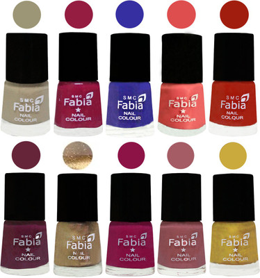 FABIA 6ml Matte Multi Color Nail Polish / Long Lasting / Nail Art Matte Nail Polish34 Tan-Cherry Blossom-Shock Blue-Salmon-Shock Orange Red-Mulberry-Gold-Raspberry-Lip-Mattis gold(Pack of 10)
FABIA 6ml Matte Multi Color Nail Polish / Long Lasting / Nail Art Matte Nail Polish34 Tan-Cherry Blossom-Shock Blue-Salmon-Shock Orange Red-Mulberry-Gold-Raspberry-Lip-Mattis gold(Pack of 10)