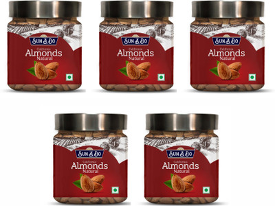 SUN'A'DO California Almonds Natural Combo Pack of 5 (200g each) Almonds(1000 g, Plastic Bottle)
SUN'A'DO California Almonds Natural Combo Pack of 5 (200g each) Almonds(1000 g, Plastic Bottle)