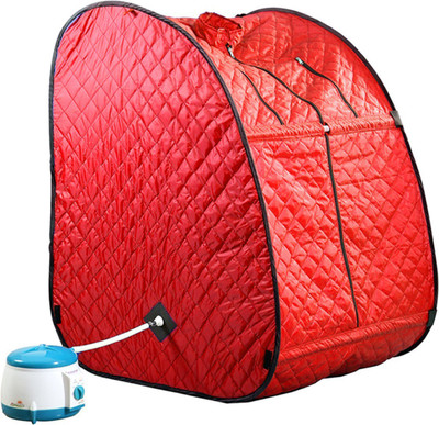 Kawachi C145-Red Portable Steam Sauna Bath Panchkarma Swedan Machine for Health and Beauty Spa at Home with Folding Tripod Chair Portable Steam Sauna Bath(Red)
Kawachi C145-Red Portable Steam Sauna Bath Panchkarma Swedan Machine for Health and Beauty Spa at Home with Folding Tripod Chair Portable Steam Sauna Bath(Red)