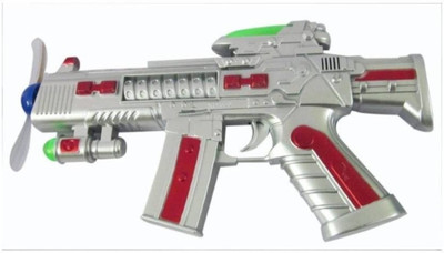 Shy Products Space Toy Gun with LED Matrix Flashing Rotating Blades (Multicolor)(Multicolor)
Shy Products Space Toy Gun with LED Matrix Flashing Rotating Blades (Multicolor)(Multicolor)