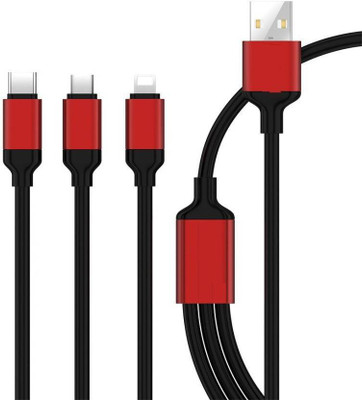 OLECTRA Universal prime USB to 3 In 1 Lightning 8 Pin + Android (micro usb) + type C charging USB cable adapter USB Adapter(Red)
OLECTRA Universal prime USB to 3 In 1 Lightning 8 Pin + Android (micro usb) + type C charging USB cable adapter USB Adapter(Red)