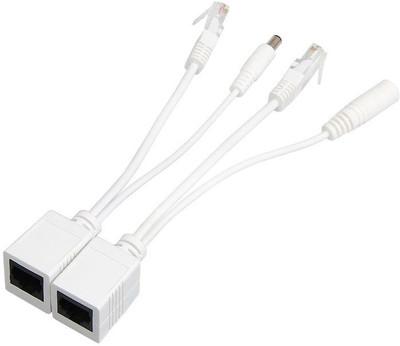 SQUAD PoE Cable Power Injector Splitter Kit Power Cord(Compatible with POE EJECTOR SPLITTER, White)
SQUAD PoE Cable Power Injector Splitter Kit Power Cord(Compatible with POE EJECTOR SPLITTER, White)