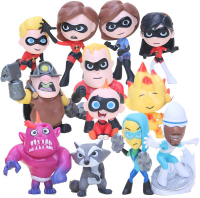 Toy Mela The Incredibles 12 Pcs. / Set Sydrone, The Underminer, Mr. Incredibles, Elastigirl, Dash, Violet Parr, Jack-Jack Parr And Others Action Figure Toy Set For Kids(Multicolor)
Toy Mela The Incredibles 12 Pcs. / Set Sydrone, The Underminer, Mr. Incredibles, Elastigirl, Dash, Violet Parr, Jack-Jack Parr And Others Action Figure Toy Set For Kids(Multicolor)