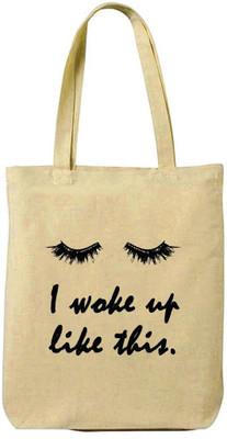 Hamee Woke Up Multipurpose Bag(White, 15 L)