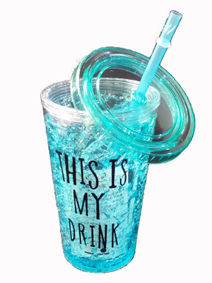 TECHNOCHITRA Frosty Jar With Straw and lid Freezing Gel for Juice, Water , Color Blue 450 ml Sipper(Pack of 1, Blue)
TECHNOCHITRA Frosty Jar With Straw and lid Freezing Gel for Juice, Water , Color Blue 450 ml Sipper(Pack of 1, Blue)