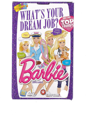 Winning Moves Whats Your Dream Job Barbie(Multicolor)