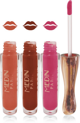 Medin paris matte liquid lipstick cosmetics makeup combo set of 3 color(Multicolor 1, 24 ml)
Medin paris matte liquid lipstick cosmetics makeup combo set of 3 color(Multicolor 1, 24 ml)