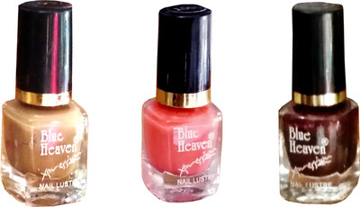 Blue Heaven xpression nail polish set of 3*4.5 ml (937, 964, 1000) multi color(Pack of 3)
Blue Heaven xpression nail polish set of 3*4.5 ml (937, 964, 1000) multi color(Pack of 3)