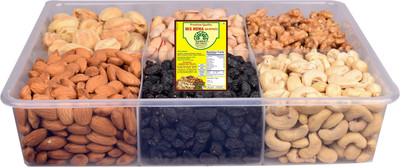 Gandhi Dry Fruits FESTIVAL SALE GIFT PACK - GET 25% EXTRA - DRY FRUITS PLATTER - Almonds , Cashew , Raisins , Pistachio , Dried Apricots & Walnuts Kernels(1 kg, Box)
Gandhi Dry Fruits FESTIVAL SALE GIFT PACK - GET 25% EXTRA - DRY FRUITS PLATTER - Almonds , Cashew , Raisins , Pistachio , Dried Apricots & Walnuts Kernels(1 kg, Box)