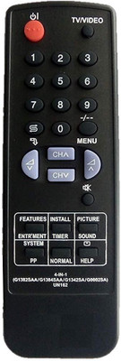 LipiWorld 4 in 1 UN162 G1382SAA G1384SAA G1342SA G0002SA CRT TV Universal Remote Control Compatible for Sharp CRT TV Remote Controller(Black)
LipiWorld 4 in 1 UN162 G1382SAA G1384SAA G1342SA G0002SA CRT TV Universal Remote Control Compatible for Sharp CRT TV Remote Controller(Black)