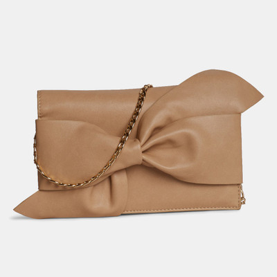 Miss CL Women Casual Brown Leatherette Sling Bag