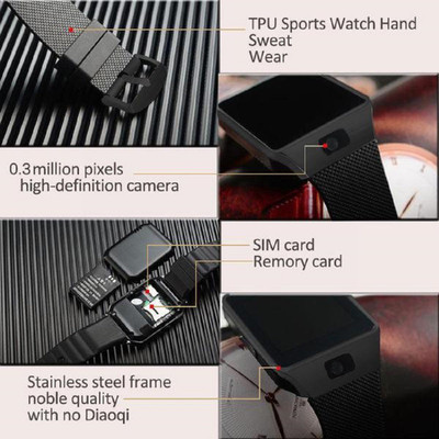 FANOSONS DZ09 with SIM Slot and 32GB Memory Card Slot and Bluetooth and Fitness Tracker and all 4G Android and iOS Black Smartwatch(Black Strap Free Size)
FANOSONS DZ09 with SIM Slot and 32GB Memory Card Slot and Bluetooth and Fitness Tracker and all 4G Android and iOS Black Smartwatch(Black Strap Free Size)