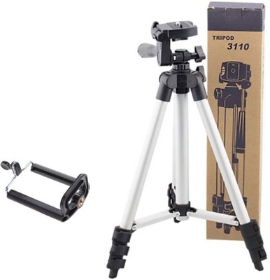 GADGET ZONE 110 Portable Camera Mount Cum Tripod Stand With Clip Holder Bracket, Three-dimensional Head Tripod(Silver, Supports Up to 1500 g)
GADGET ZONE 110 Portable Camera Mount Cum Tripod Stand With Clip Holder Bracket, Three-dimensional Head Tripod(Silver, Supports Up to 1500 g)