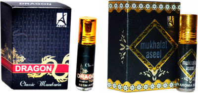 Astin Dragon & Mukhallat Aseel special UAE Edition Floral Attar(Musk)