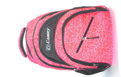 camry NE-0005 Waterproof School Bag(Red, 20 L)