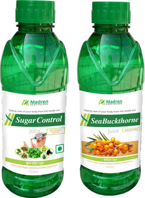 Madren Healthcare Sugar Care 1 Ltr & Sea Buckthorne Juice 500 ml(2 x 750 ml)
Madren Healthcare Sugar Care 1 Ltr & Sea Buckthorne Juice 500 ml(2 x 750 ml)