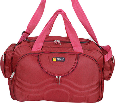 N choice (Expandable) Gala Maroon Travel Duffel Bag(Red)