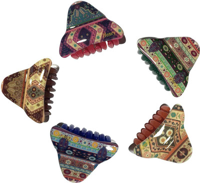 New Arihant Traders New Arihant Traders- Premium Quality Hair Clutchers/Clips/Claws for Women & Girls (5 pieces) Hair Claw(Multicolor)
New Arihant Traders New Arihant Traders- Premium Quality Hair Clutchers/Clips/Claws for Women & Girls (5 pieces) Hair Claw(Multicolor)