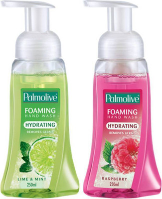 Palmolive Foaming Hand Wash (500 ml, Pack of 2)(250 ml, Pump Dispenser, Pack of 2)
Palmolive Foaming Hand Wash (500 ml, Pack of 2)(250 ml, Pump Dispenser, Pack of 2)