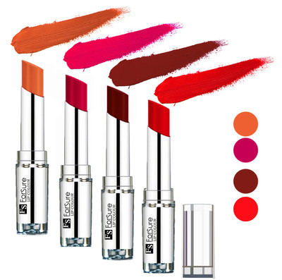 Forsure Magenta,Mroon,Romantic Red,Nude Silky & Soft Touch VELVET MATTE LIPSTICK(Magenta,Maroon,Romantic Red,Nude, 16 g)
Forsure Magenta,Mroon,Romantic Red,Nude Silky & Soft Touch VELVET MATTE LIPSTICK(Magenta,Maroon,Romantic Red,Nude, 16 g)