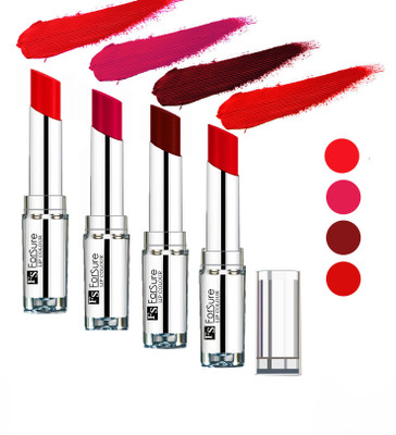 Forsure Hot Red,Magenta,Maroon,Romatic Red Silky & Soft Touch VELVET MATTE LIPSTICK(Hot Red,Magenta,Maroon,Romatic Red, 16 g)
Forsure Hot Red,Magenta,Maroon,Romatic Red Silky & Soft Touch VELVET MATTE LIPSTICK(Hot Red,Magenta,Maroon,Romatic Red, 16 g)