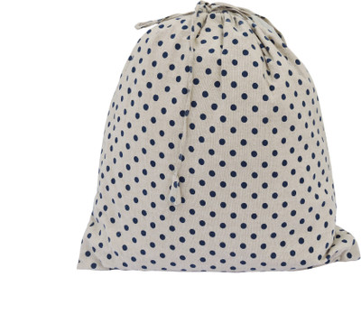 Kanyoga Premium Quality 100% Cotton Printed Multipurpose Travel Luandry Bag (38 L x 38 W cm)-Beige & Blue Polka Dots Cotton Laundry Bag(Beige)
Kanyoga Premium Quality 100% Cotton Printed Multipurpose Travel Luandry Bag (38 L x 38 W cm)-Beige & Blue Polka Dots Cotton Laundry Bag(Beige)