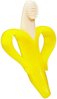 House of Quirk Baby Toothbrush Banana Shape Infant Training Toothbrush Teether - Yellow Soft Toothbrush
House of Quirk Baby Toothbrush Banana Shape Infant Training Toothbrush Teether - Yellow Soft Toothbrush