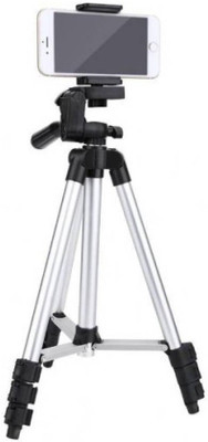 Rewy 3110 camera stand with mobile holder 40.2 Inch Portable Camera Tripod With Three-Dimensional Head & Quick Release Plate Tripod Fully Flexible Mount Cum Tripod, Stand with Three-Dimensional Head & Quick Release Plate Tripod . Tripod(Black, Supports Up
Rewy 3110 camera stand with mobile holder 40.2 Inch Portable Camera Tripod With Three-Dimensional Head & Quick Release Plate Tripod Fully Flexible Mount Cum Tripod, Stand with Three-Dimensional Head & Quick Release Plate Tripod . Tripod(Black, Supports Up