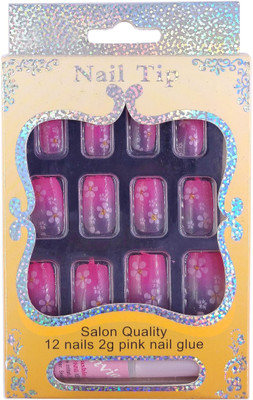 One Personal Care Flower Petals Print Salon Quality (Nail Glue Inclusive) UBB168-05 Pink, Purple(Pack of 12)
One Personal Care Flower Petals Print Salon Quality (Nail Glue Inclusive) UBB168-05 Pink, Purple(Pack of 12)