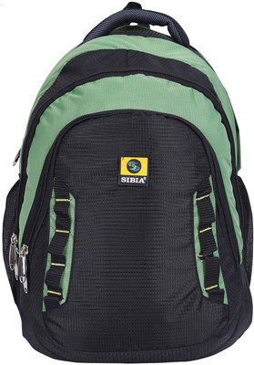 SIBIA 32 Lt Black & Green Casual with laptop compartment 32 L Backpack(Black)
SIBIA 32 Lt Black & Green Casual with laptop compartment 32 L Backpack(Black)