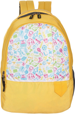 Dussledorf Kids Yellow Bakcpack 15 L Backpack(Yellow)