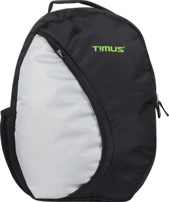 TIMUS Celebrity 19 Litres Black Backpack 19 L Laptop Backpack(Black, Grey)