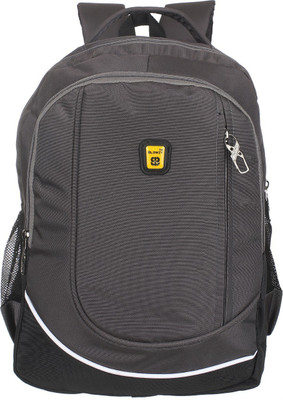 Blowzy Extra Storage High Quality 25 L Laptop Backpack(Grey), Black