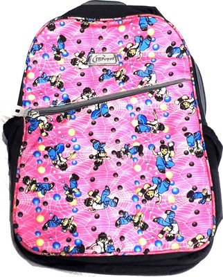 Royal Casual School Backpack 20 L Backpack(Pink), Multicolor 15