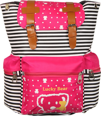 Adine AD_1046_Pink 2.5 L Backpack(Pink)