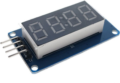 PrimeRobotics TM1637 LED Display Module 7 Segment 4 Bits 0.36Inch Clock RED Anode Digital Tube Serial Driver Board Pack for Arduino Display Lights Electronic Hobby Kit
PrimeRobotics TM1637 LED Display Module 7 Segment 4 Bits 0.36Inch Clock RED Anode Digital Tube Serial Driver Board Pack for Arduino Display Lights Electronic Hobby Kit