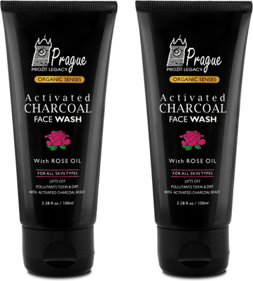 Prague Activated Charcoal Face Wash (Remove Blackheads, Deep Cleaning) - Paraben & Sulphate FREE Face Wash(200 ml)
Prague Activated Charcoal Face Wash (Remove Blackheads, Deep Cleaning) - Paraben & Sulphate FREE Face Wash(200 ml)